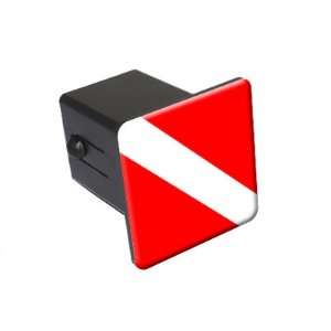   Flag   Diving   2 Tow Trailer Hitch Cover Plug Insert Truck Pickup RV