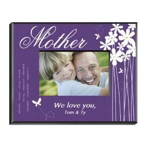   Keepsake: Personalized Bloomin` Butterfly Mother Picture Frame: Baby