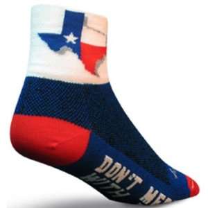  Sockguy Classic Texas Socks MULTI COLORED S/M: Sports 