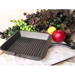  Old Mountain Cast Iron Square Skillet: Kitchen & Dining