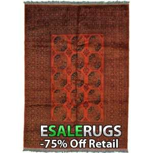 6 11 x 9 9 Afghan Hand Knotted Oriental rug: Home 