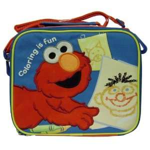  Sesame Street Elmo Coloring Is Fun Lunch Bag: Toys & Games
