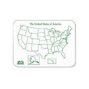    Magnetic USA Dry Erase Board by Barker Creek: Office Products