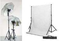 Pro Photo lighting kit set & Backdrop Support System  