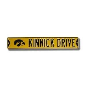  KINNICK DRIVE with tigerhawk logo Street Sign Sports 