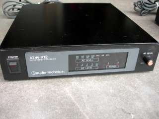 Audio Technica Wireless Receiver ATW R12 196.800 MHz  