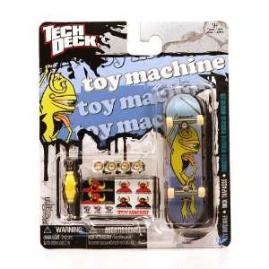   Tech Deck Fingerboard Toy Machine Nick Trapasso Monster: Toys & Games