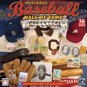  National Baseball Hall of Fame 2011 Wall Calendar Sports 