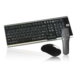  Long Range AES Encrypted Wireless Keyboard Mouse Remote 