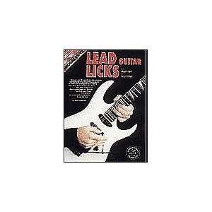    Progressive Lead Guitar Licks (Book/CD) Musical Instruments