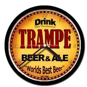  TRAMPE beer and ale cerveza wall clock: Everything Else
