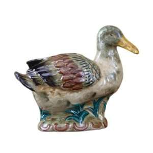   Duck Hand Painted Statue Decor, 11 x 5 x 9.25 (in.)