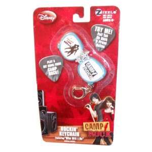   Rockin Keychain with Who Will I Be Camp Rock Hit Song Toys & Games