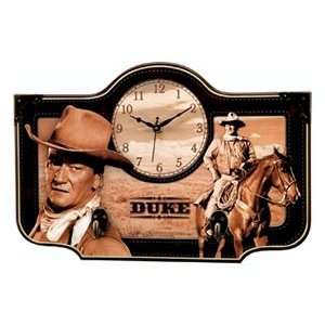  John Wayne The Duke Rustic Wooden Wall Clock Everything 