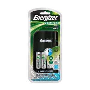  Energizer   4 AA Rechargeable Batteries and Charger 