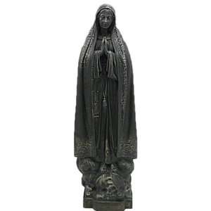  Our Lady of Fatima 32in. Outdoor Statue: Patio, Lawn 