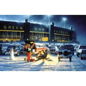  The Diehards at Lambeau FieldGreen Bay Packers Fine Art 