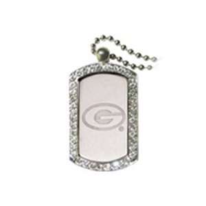  Green Bay Packers Dog Tag Necklace: Sports & Outdoors