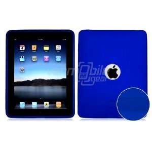  Blue Silicone Skin Case for Apple iPad 