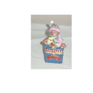    Porcelain Bear & Toys on Toy Box Trinket Box: Everything Else