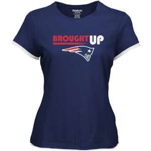   New England Patriots Womens Brought Up T Shirt: Sports & Outdoors