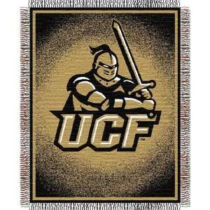 : Central Florida Knights NCAA Triple Woven Jacquard Throw (019 Focus 