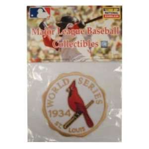 MLB World Series Patch   1934 Cardinals:  Sports & Outdoors
