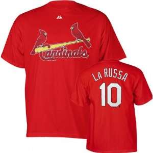  Tony LaRussa Majestic Name and Number St. Louis Cardinals 