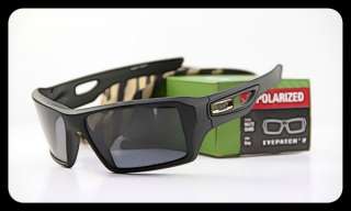 Oakley Sunglasses EYE PATCH 2 Matte Black/Grey Eyepatch POLARIZED 