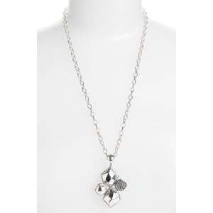    Lagos Silver Rocks Long Statement Pendant Necklace: Jewelry