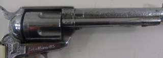 Vintage Nichols Stallion 45 Cap Gun w/ Spare Barrel & Hammer  