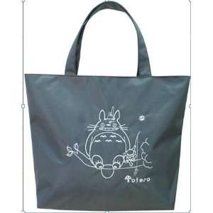 Totoro Tote Bag Approx 18x14   Dark Grey Everything 