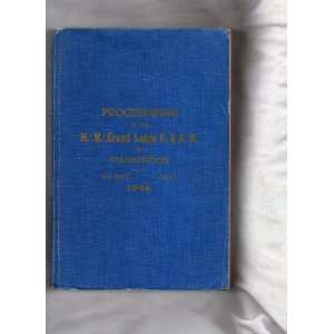  1946 Grand Lodge F. & A. M. Proceedings Washington PROCEEDINGS BOOK