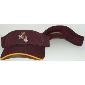   Licensed Arizona State Sun Devils Visor Hat Cap Lid: Sports & Outdoors