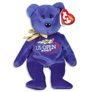 TY Beanie Baby   TOPSPIN the US OPEN Bear (US Open Exclusive)  