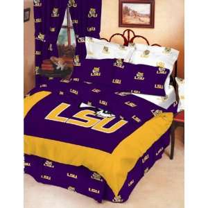  LSU Tigers Bed in a Bag Twin: Sports & Outdoors