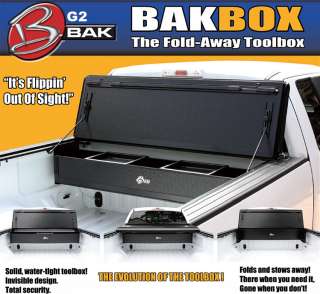 BAK 90 26511 BakFlip G2 Tonneau Cover + BakBox Tool Box  