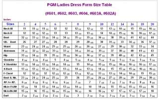603A Professional Dressmaker Form  