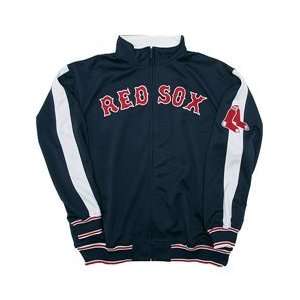  Boston Red Sox Track Jacket   Navy XX Large Sports 
