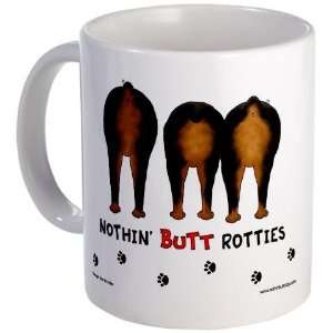  Nothin Butt Rotties Funny Mug by CafePress: Kitchen 
