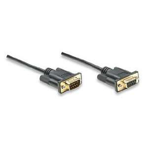  Manhattan 6 feet DB9 Male to DB9 Female Serial Cable Electronics