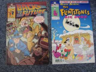 Harvey Comics Back to the Future 1991 and The Flintstones 1993 Comics 