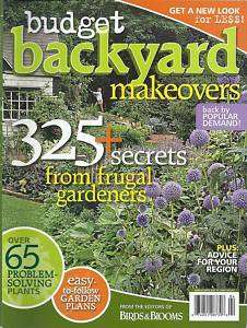 BUDGET BACKYARD MAKEOVERS MAGAZINE FRUGAL GARDENERS  