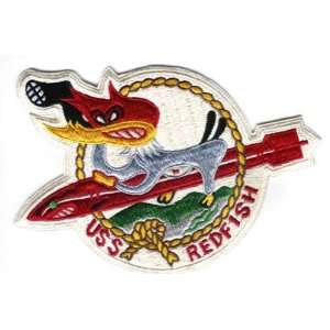  USS REDFISH Patch 6.5 Military Navy Arts, Crafts 