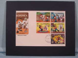 Disneys Mickey Mouse in Tom Sawyer & First Day Cover  