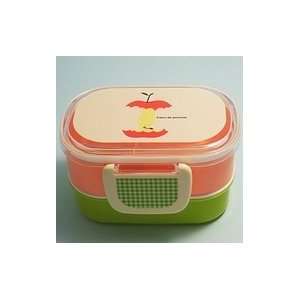 Red Apple 2 Deck Bento Lunch Box:  Home & Kitchen