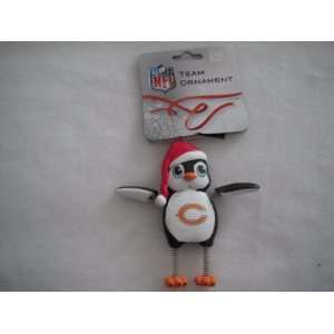  Chicago Bears Penguin Christmas Ornament: Sports 