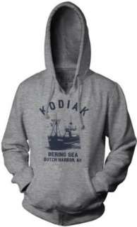    Deadliest Catch Kodiak Bering Sea Hoodie Sweatshirt: Clothing