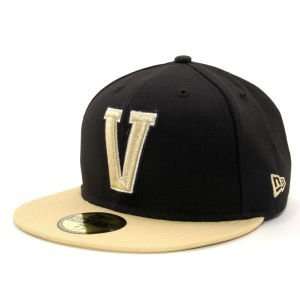  Vanderbilt Commodores NCAA Two Tone 59FIFTY Hat: Sports 