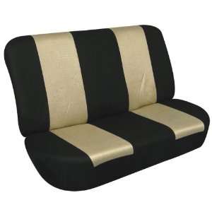  FH FB102R010 Classic Bench Car Seat Cover Beige / Black 